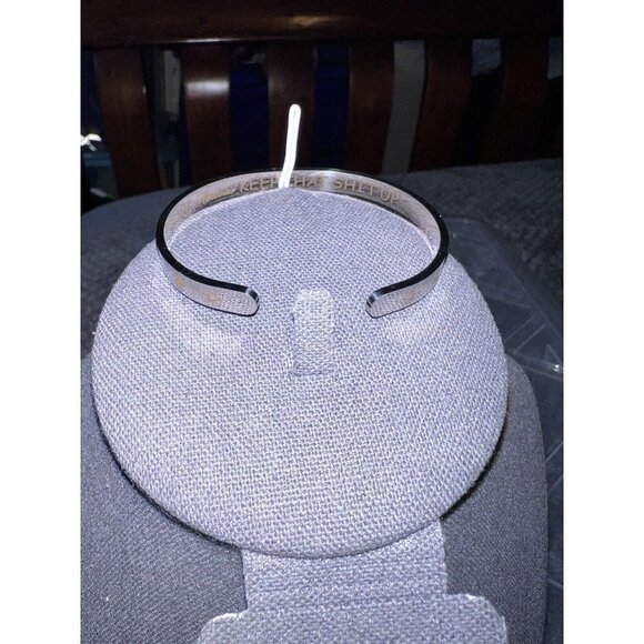 Inspirational Cuff Stainless Steel Bracelet You're Awesome KEEP THAT SH*T UP - Picture 1 of 8